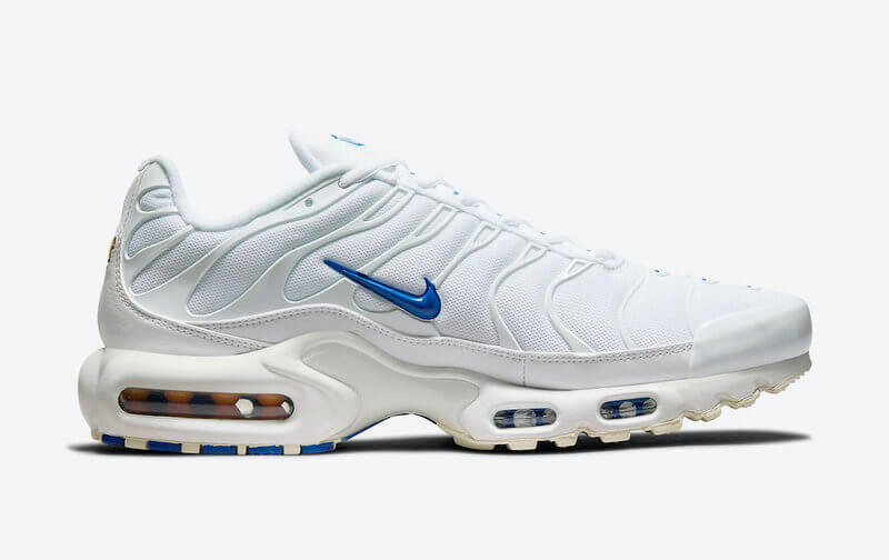 Découvrez les Baskets Nike Air Max Plus tn Multi-Swoosh Blanc, fusion parfaite du style streetwear et de la performance technique. Commandez maintenant !
